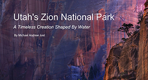 Zion NP Book Cover