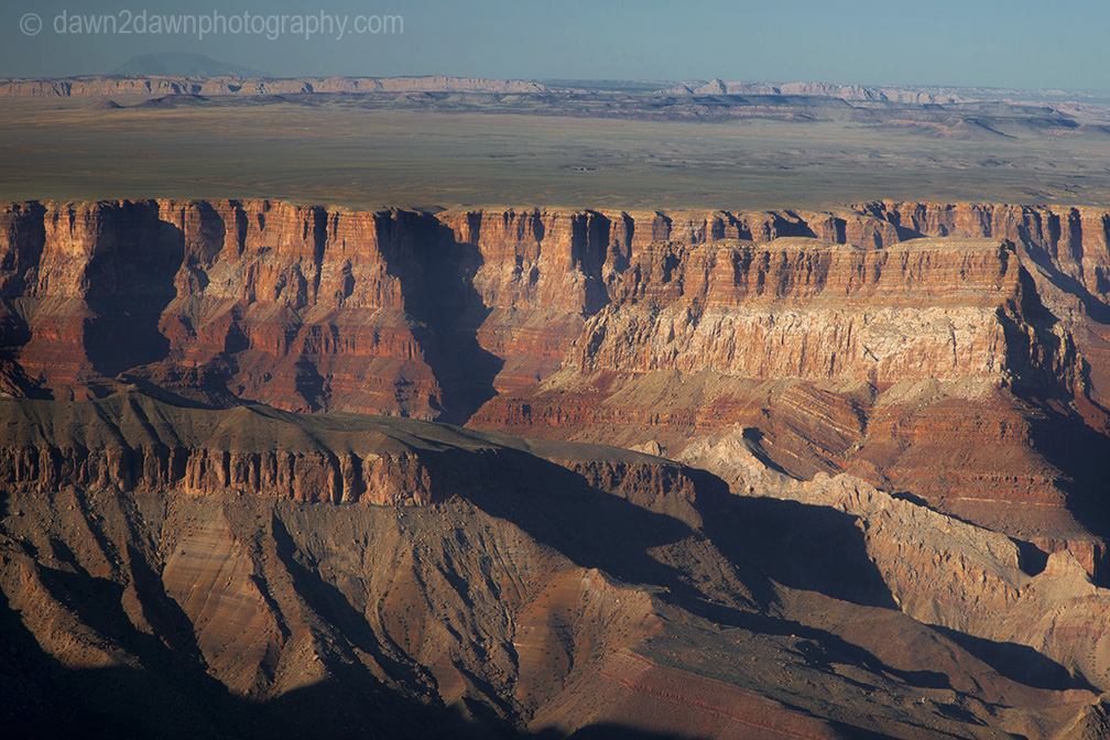 The Grand Canyon as seen from Cape Final