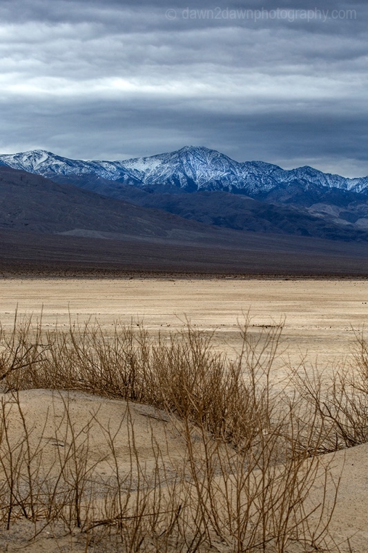Wide Valleys and tall mountain peaks are the predominate features at Death Valley National Park, California